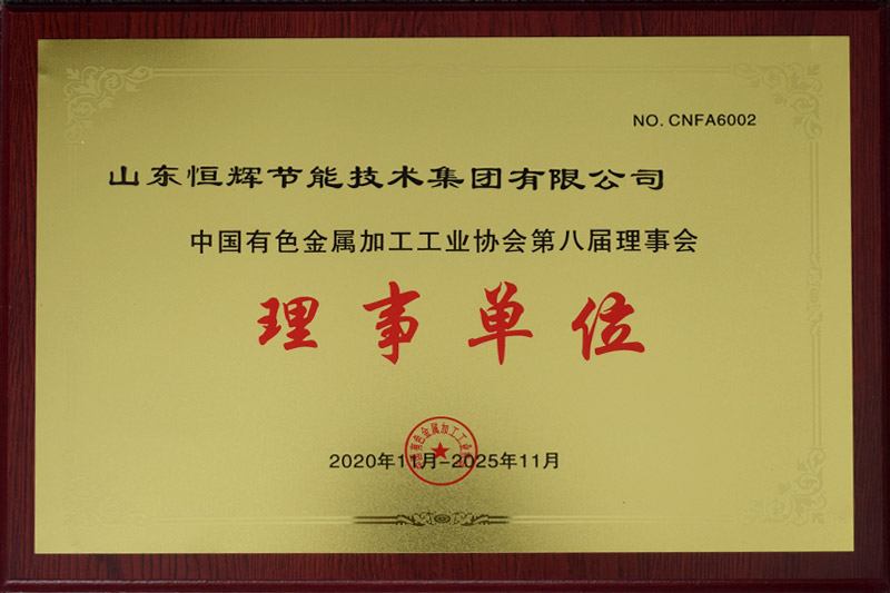 Director unit of China Nonferrous Metals Processing Industry Association
